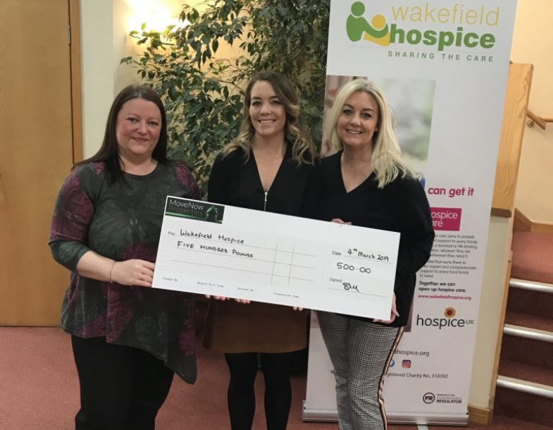 MoeNow Properties Fund raiser for Wakefield Hospice