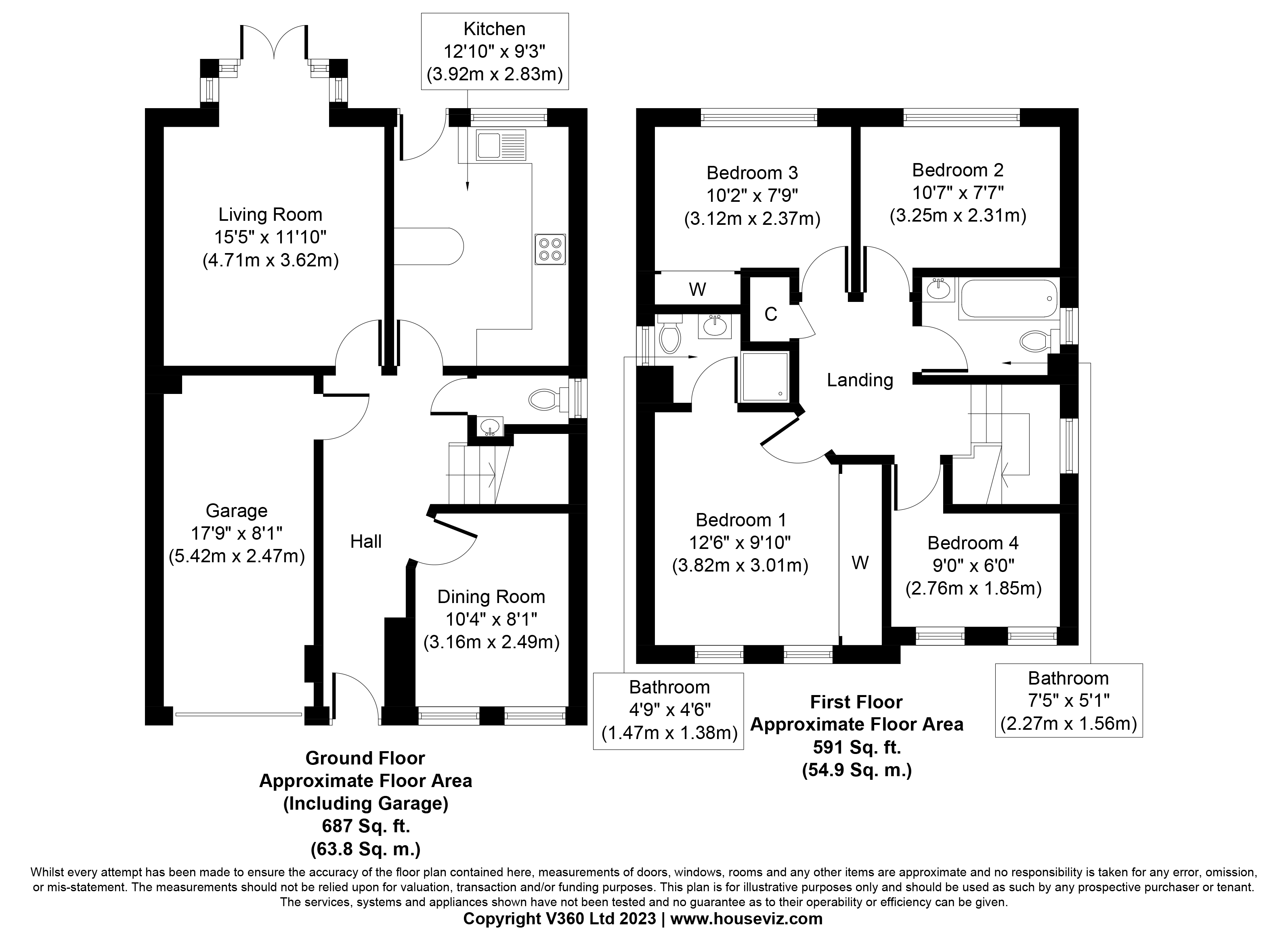 2 Sovereign Road Wakefield  WF1 2EQ floorplan