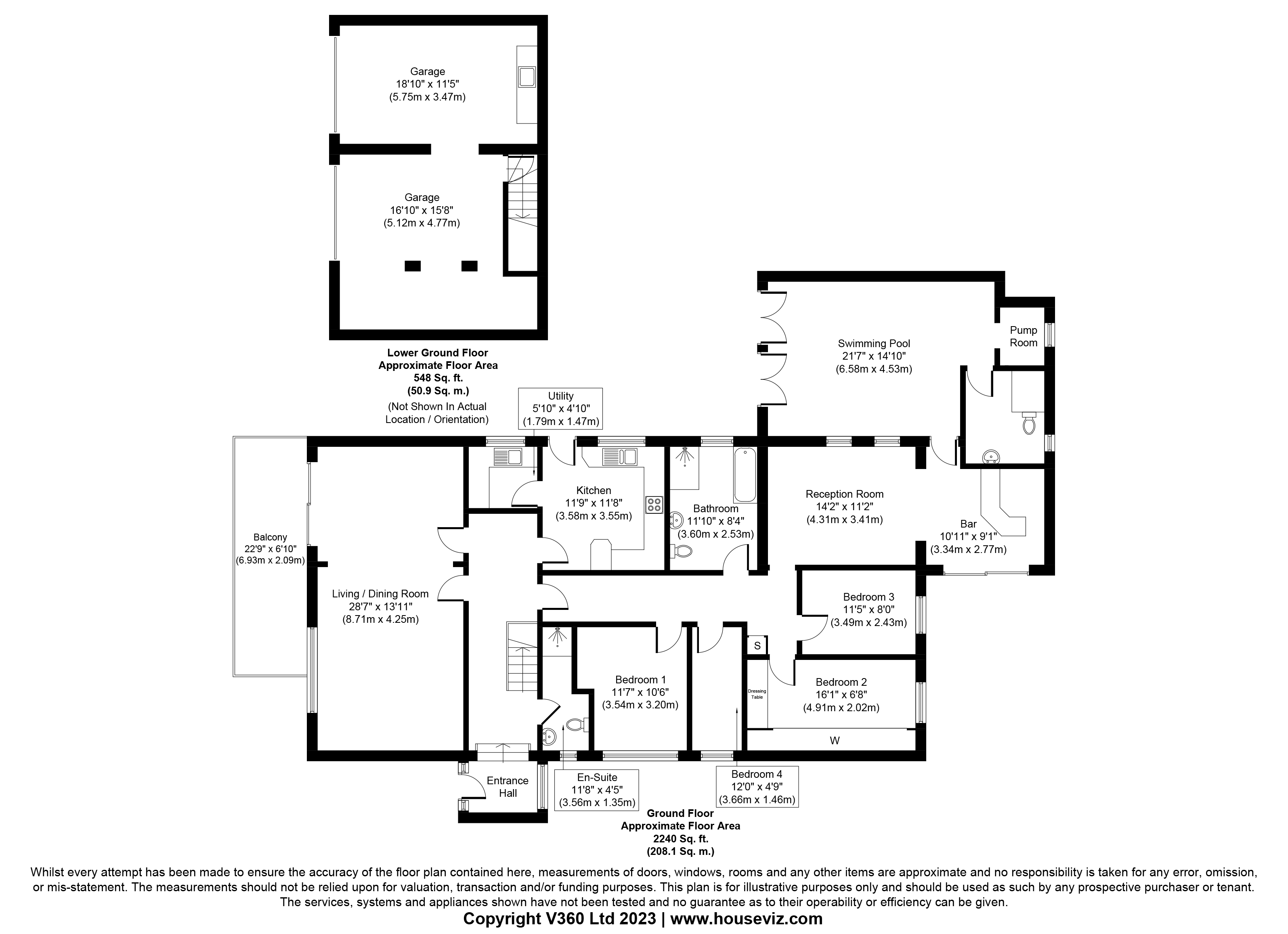 3 Addingford Lane Horbury Wakefield WF4 5BL floorplan