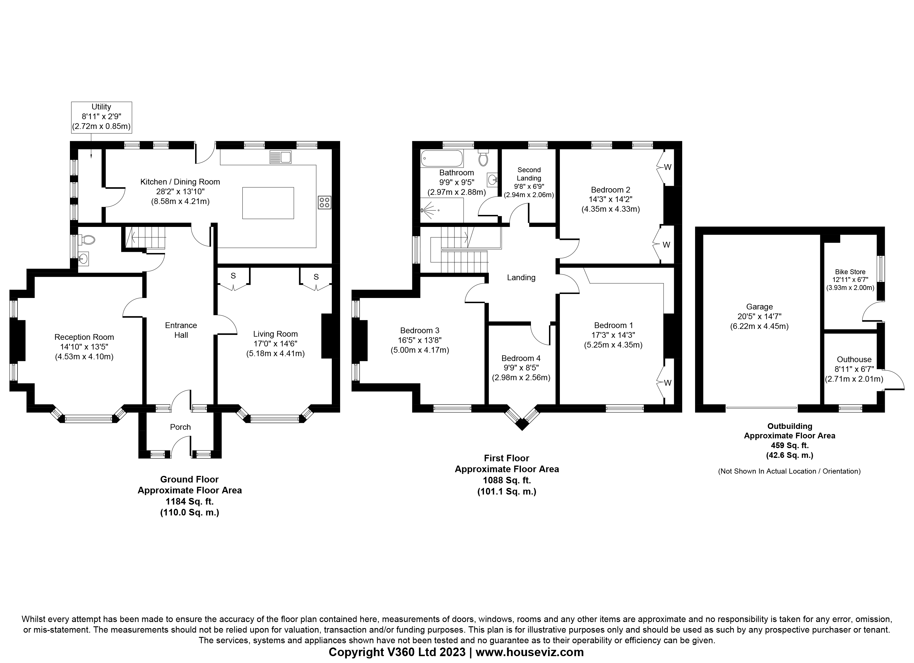 127 Station Road Ossett  WF5 0AE floorplan