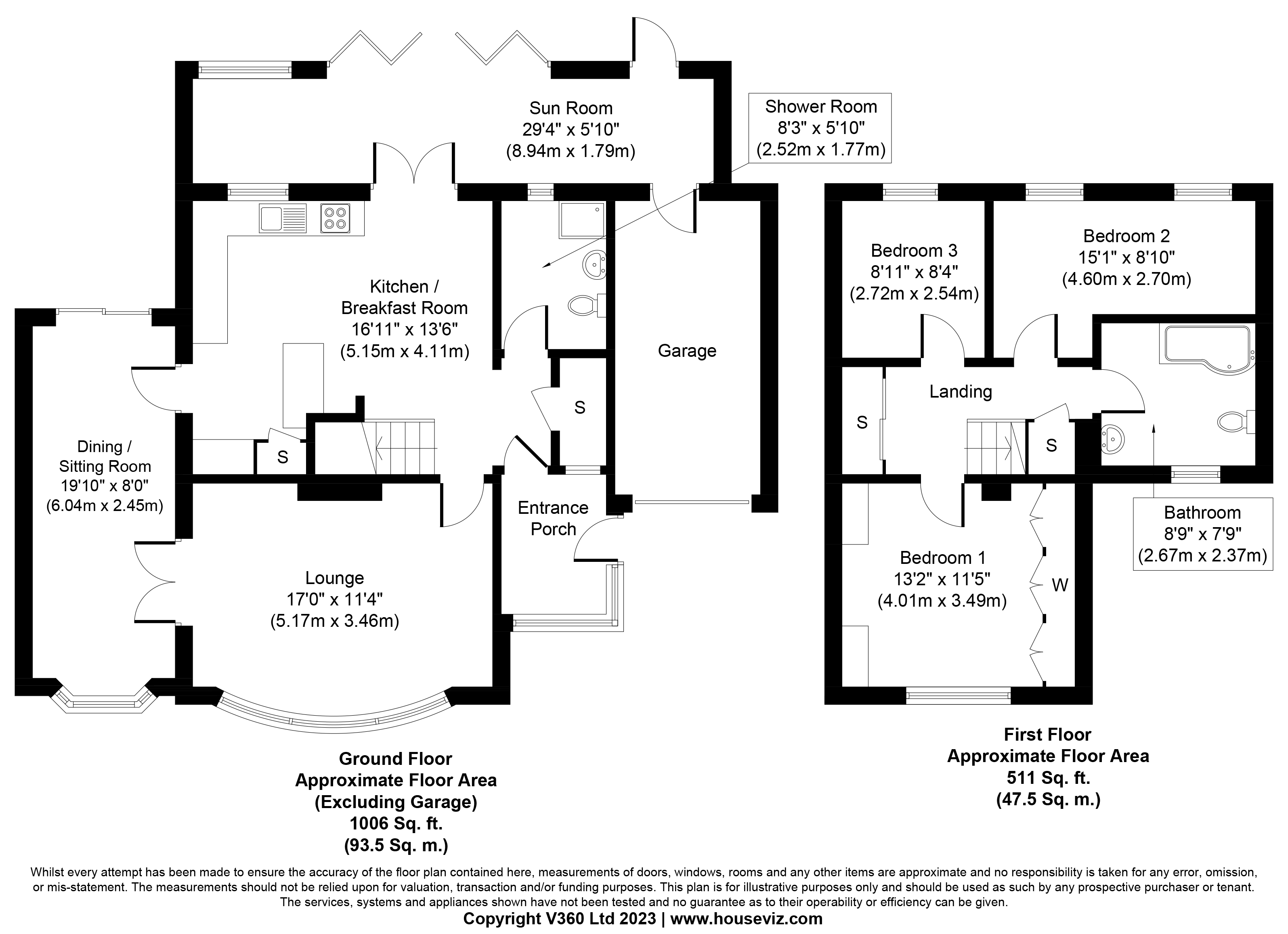 28 Roger Drive Wakefield  WF2 7NE floorplan