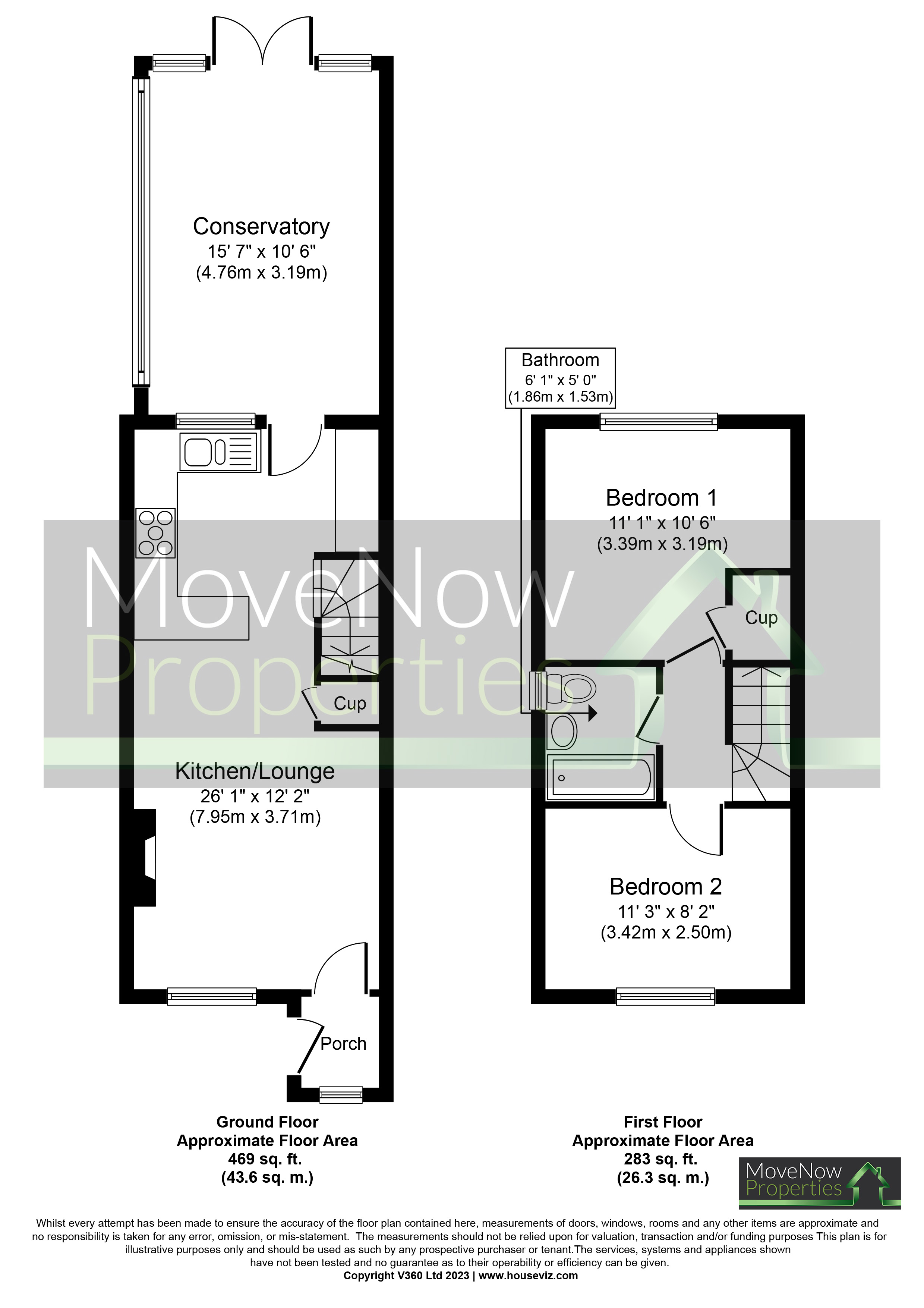 54 Wordsworth Grove Stanley Wakefield WF3 4JL floorplan