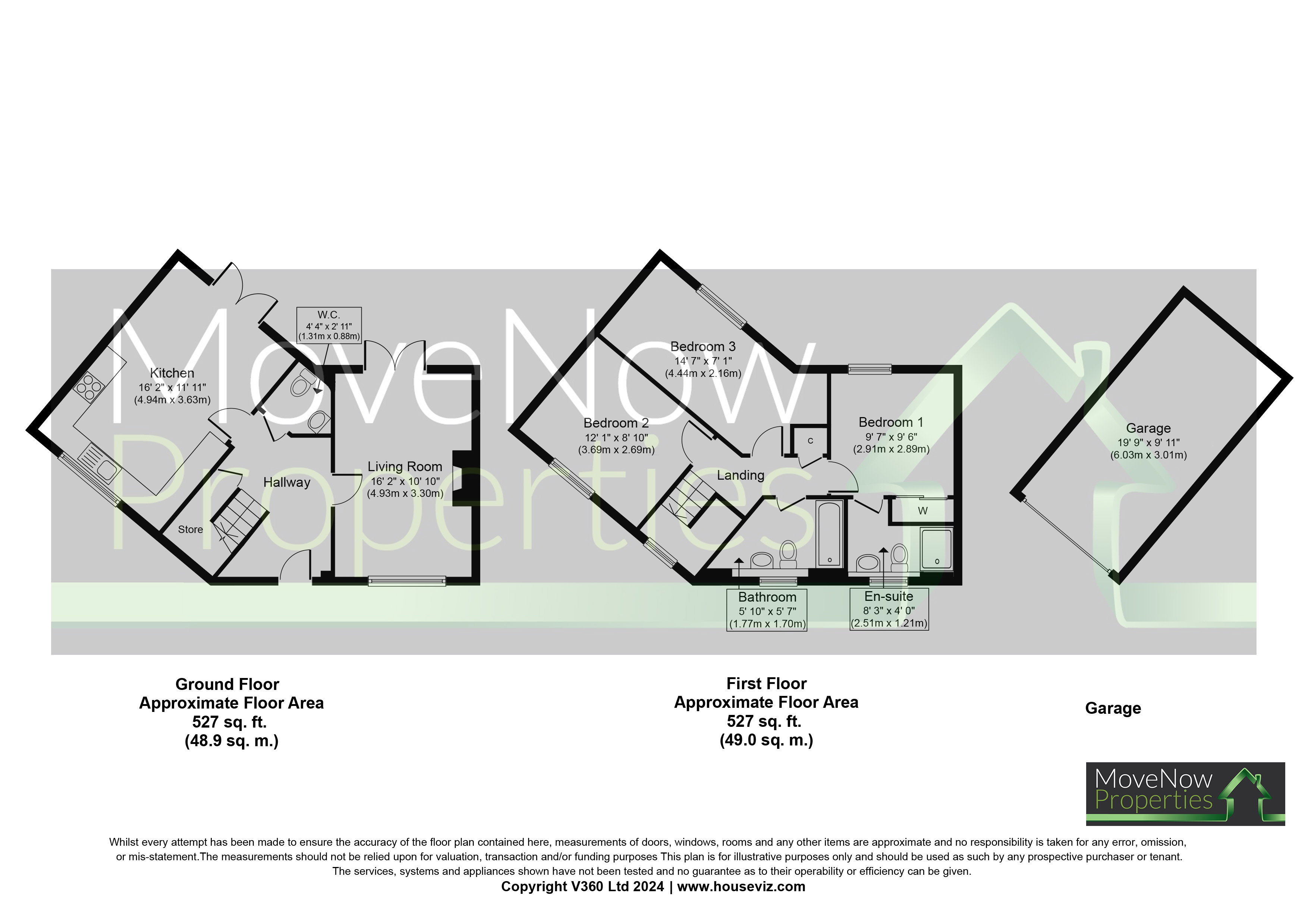 7 Pinderhill Avenue Wakefield  WF1 4FG floorplan